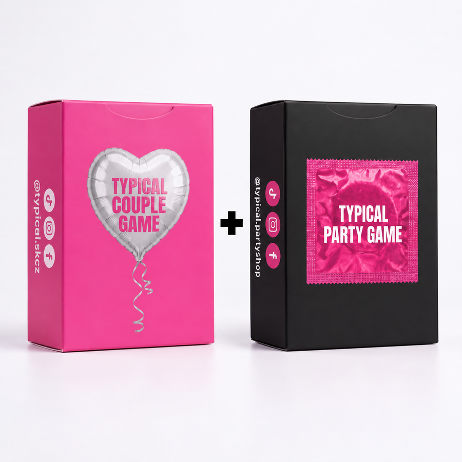 TYPICAL GAMES BALÍČEK – Party Game + Couple Game
